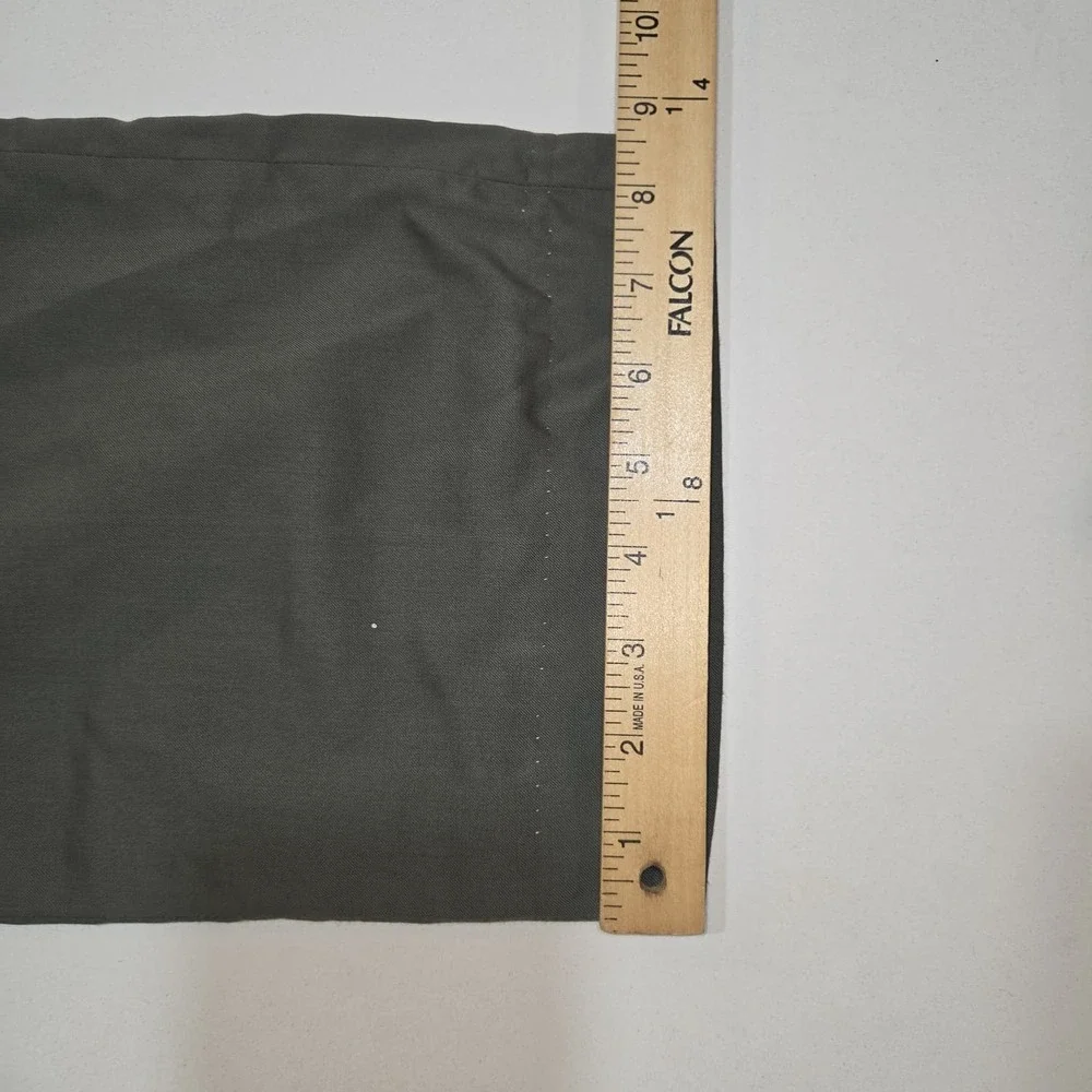 Brioni Ortisei 100% Wool Super 140's Dress Pants Green Mens 29x29 Trousers - Picture 11 of 13